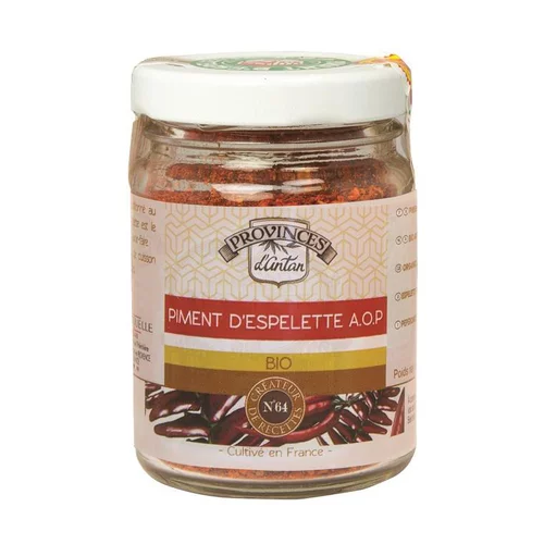 Déco pour le jardin:Piment d’Espelette AOP bio 40 g