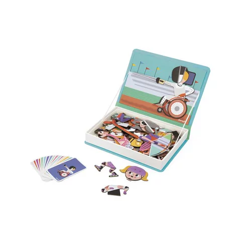 Jardin et loisirs:Magnéti’book Janod Sports - dès 3 ans