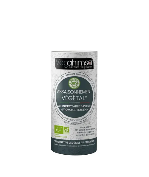 Pour vivre le jardin autrement：Assaisonnement végétal bio fromage italien Vegahimsa - 55 g