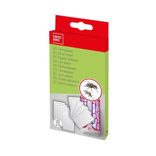 Déco pour le jardin：Recharge de papier adhésif pour piège à insectes LED x10