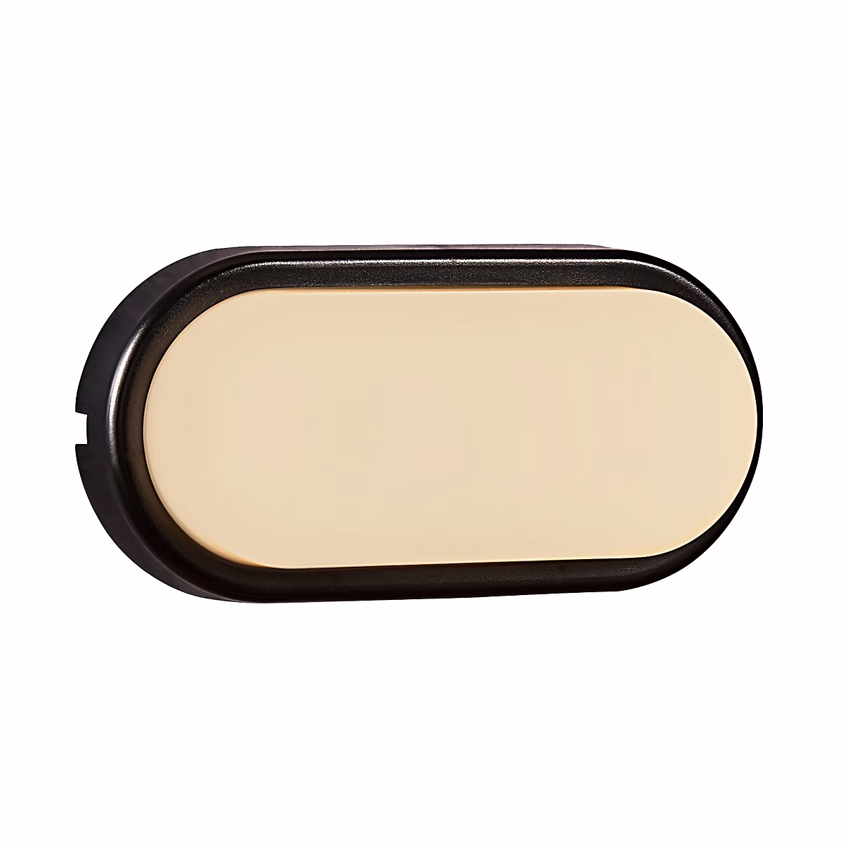 Applique murale luminaire CUBA Energy Oval Matière plastique Noir H. 10 IP54 Nordlux – Extérieur