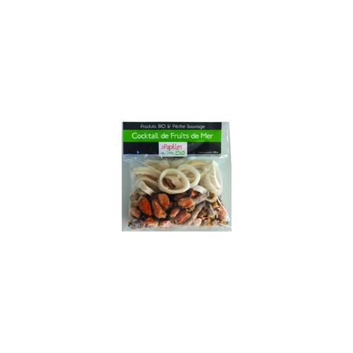 Bien pour le jardin：Cocktail fruits de mer Papilles Bio - 500 g