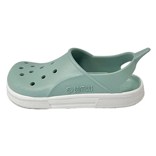 Pour votre espace vert:Sabot de jardin pour enfant Cloggy Boatilus coloris vert