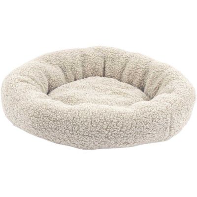 Panier en bouclette rond 80 cm (Beige)