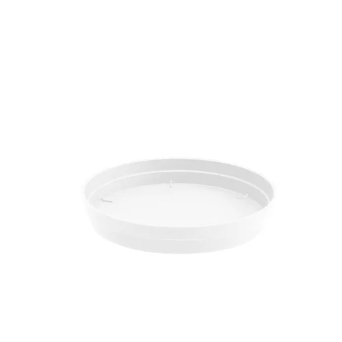 Pour plus de confort à l’extérieur:Soucoupe Toscane Blanc D.22,5 x H3,8 cm