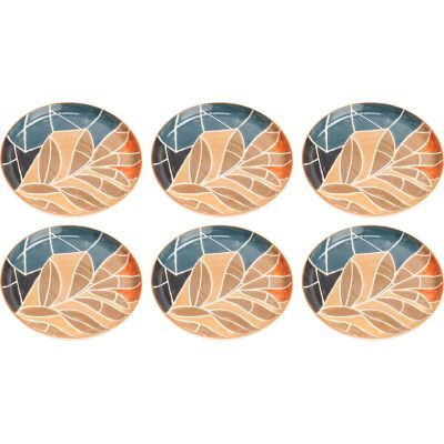 Assiette plate en grès Serena 26 cm (Lot de 6)