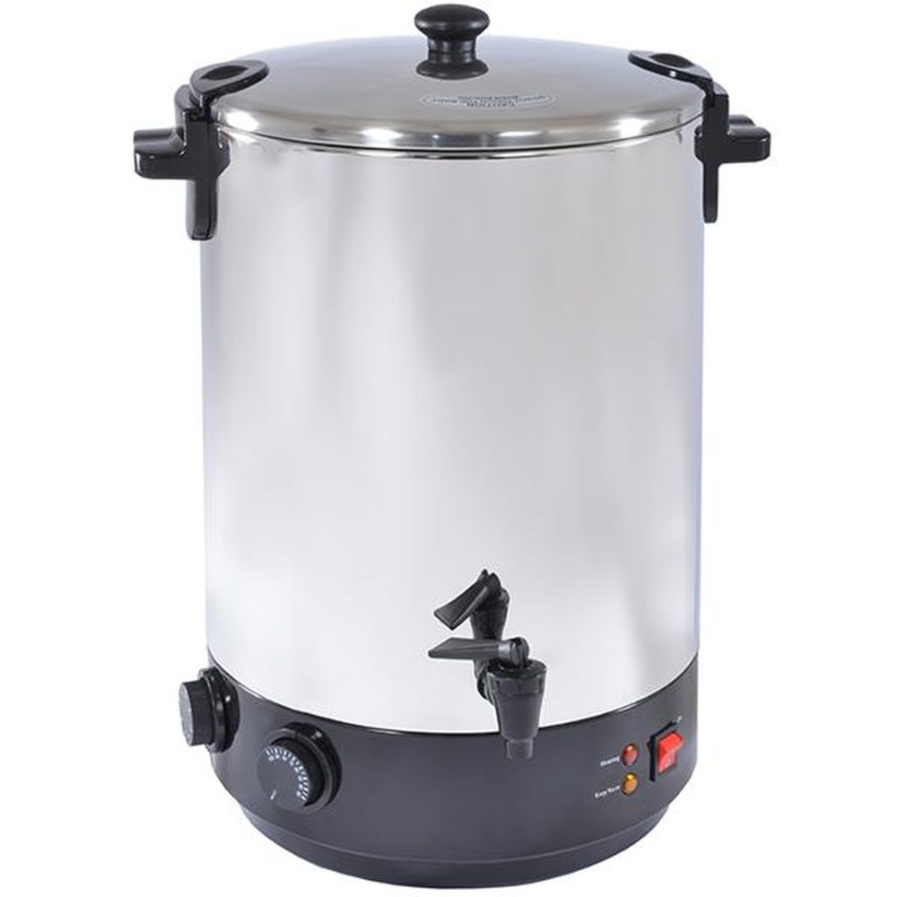 Kitchen chef Stérilisateur de bocaux électrique inox avec robinet et minuteur 12l 1650w - zj-120td