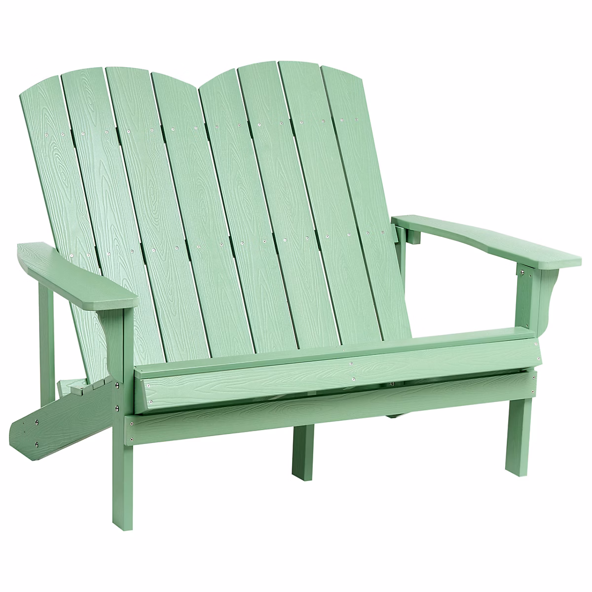 Salon et mobilier de jardin – Banc de jardin ADIRONDACK 125 cm Vert clair