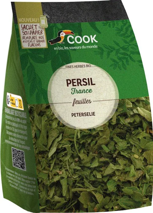 Votre jardin:Sachet de persil feuilles bio Cook - 35 g