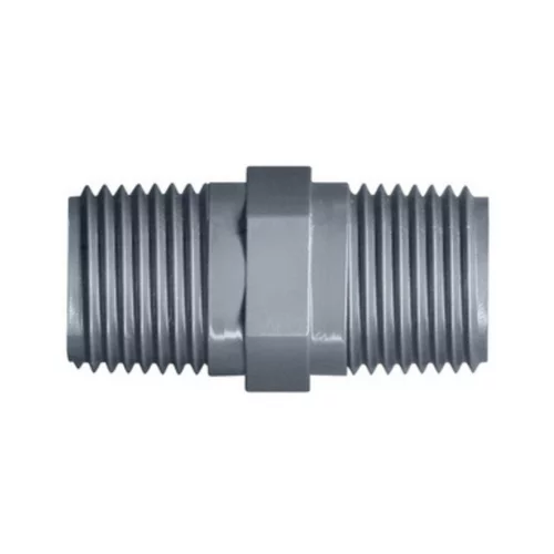 Au quotidien：Mamelon PVC double filetage mâle 26 x 34 mm