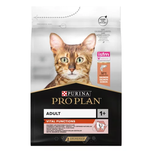 Pour donner du style au jardin:Croquette pour chat adulte au saumon et riz Pro Plan - 3 kg