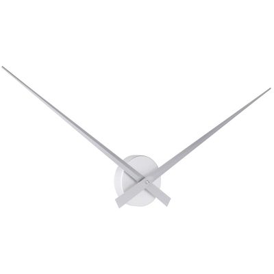 Horloge aiguilles Big Time 76cm (Argent)