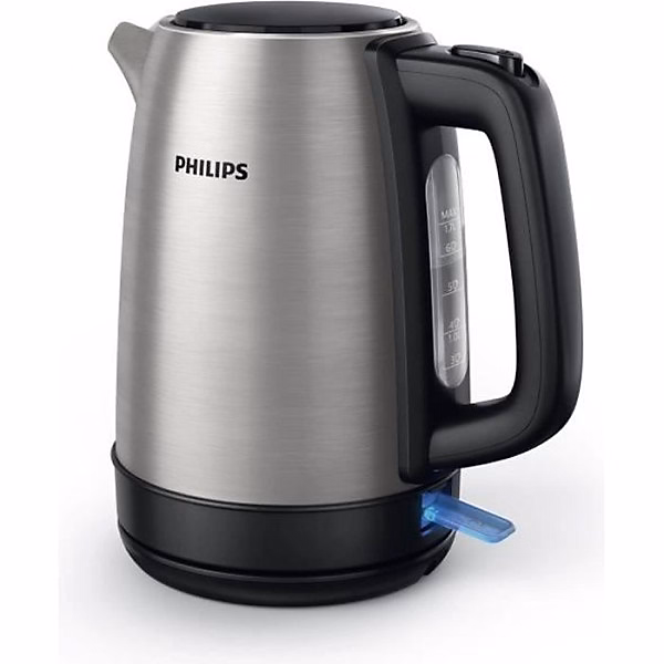 Bouilloire Electrique Philips Daily Collection | HD9350/90 – 1 – 7L – Métal – Couvercle Amovible – Filtre en Nylon Amovible