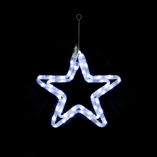 Pour tous les jours:Guirlande lumineuse LED à lumière animée blanc froid sur secteur - 29,5 cm