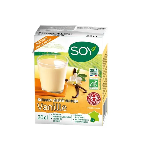 Pour la maison et le jardin:Biosoy boisson à la Vanille bio - 20 cl