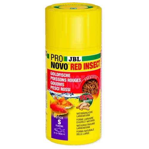 Jardin & loisirs:Alimentation poisson rouge insectes, JBL ProNovo Stick - 38g/100ml