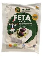 Pour valoriser votre jardin:Féta AOP bio en sachet Hélène Grèce - 180 g