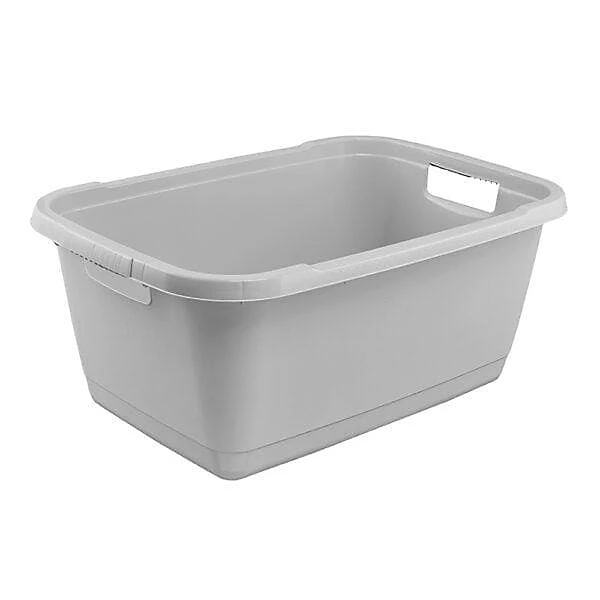 Bassine à linge élégante et pratique 52 litres – Gris