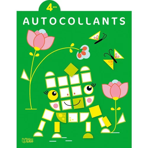 Sélection extérieur:4 ans La Grenouille Autocollants Mosaïques 4 ans Éditions Lito