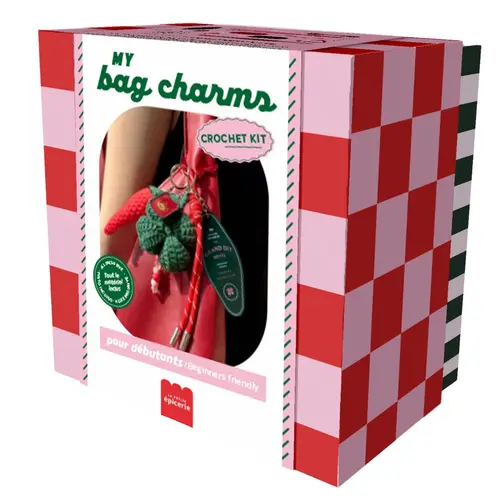 Côté jardin:Kit DIY Crochet Porte-clés Lucky Paper La Petite Épicerie