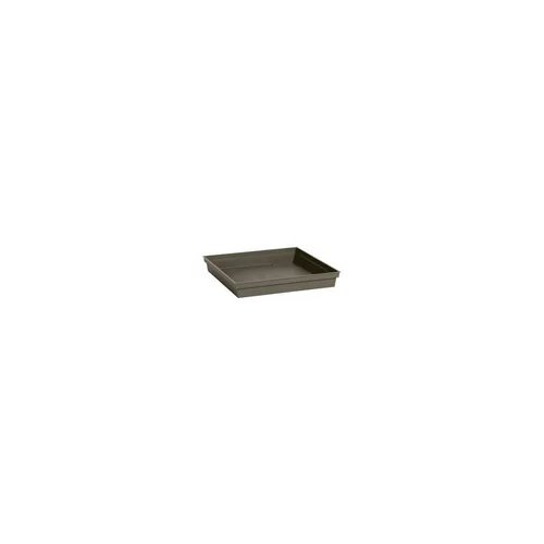 Bien pour le jardin:Soucoupe Toscane carree Taupe L26,7x l26,7x H3 cm