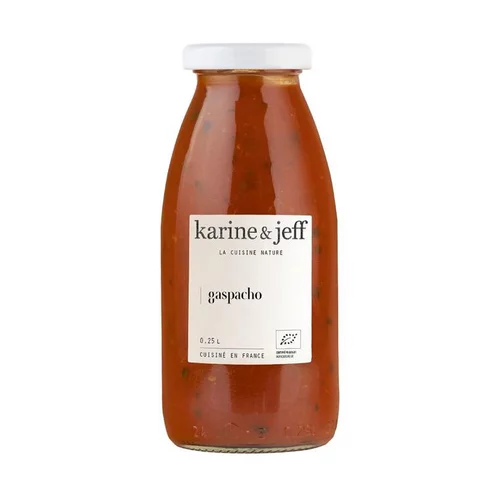 Une idée pour votre jardin：Gaspacho bio Bonh- k&j -25 cl