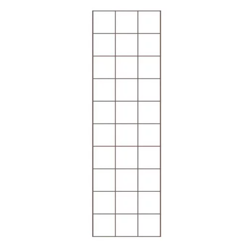 Extérieur tendance：Treillis rectangle Métal L45xH150 cm