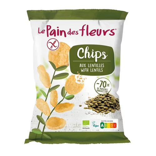 Jardin accessoire:Chips aux lentilles 50g
