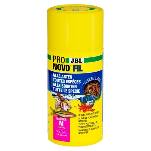 Une touche pratique au jardin:Larves de moustiques pour poissons JBL Pronovo fil M – 100 ml