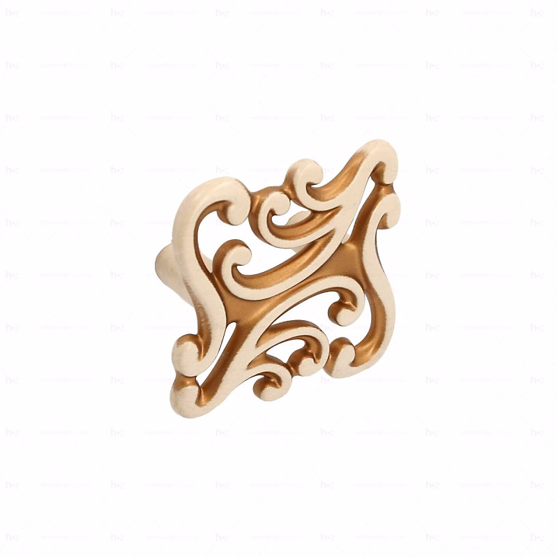 Boutons pour meubles en zamac Entraxe 32 Patine royale en or ivoire – Réf. WSFLZZVWF0043384880