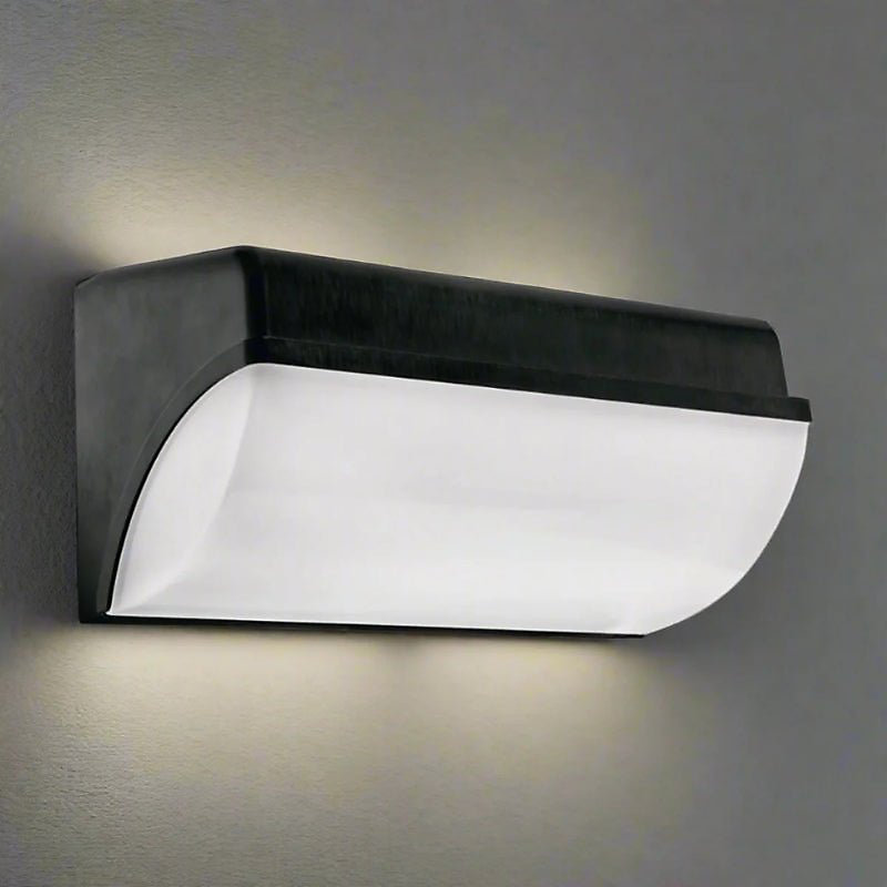 Applique Murale LED 30W Noire IP65 Température de Lumière Variable – 3000K/4000K/6000K, SILAMP