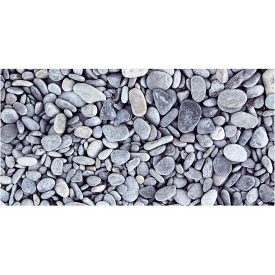 Tapis en vinyle motif galets (140 x 70 cm)