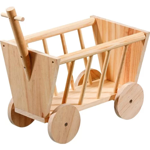 Pour organiser vos extérieurs:Mangeoire ratelier chariot 29 cm