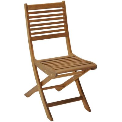Chaise en eucalyptus Saturne