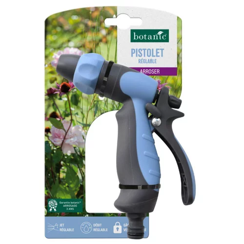 Jardin & extérieur:Pistolet à jet réglable botanic® avec embout automatique démontable