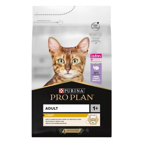 Jardin qualité:Croquette pour chat adulte light à la dinde et riz Pro Plan - 3 kg