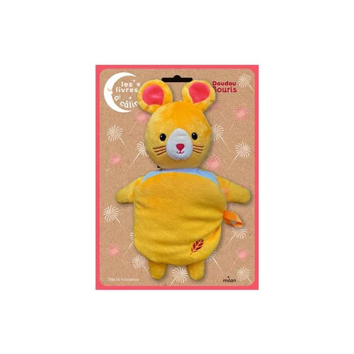 Une sélection pour le jardin：Livre à câliner “Doudou souris” Éditions Milan