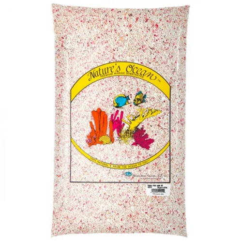 Plaisir au jardin：Sable rose de Samoa, grain fin 0,5-1,5mm - NATURE'S OCEAN - 9,07Kg