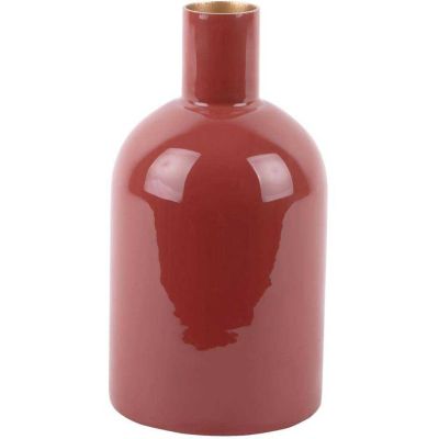 Vase en métal Ivy bottle (Ocre)