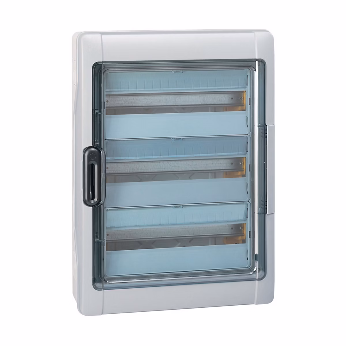 601987 Legrand Coffret Plexo3 étanche Ip65 – 3 Rangées 18 Modules, Embouts à Perforation Directe Non Montés