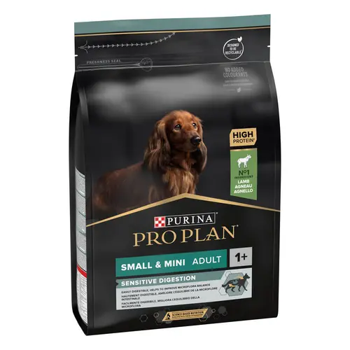 Votre jardin：Croquette pour chien adulte de petite taille light à l'agneau Pro Plan - 3 kg