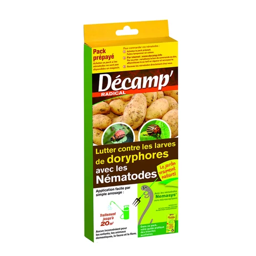 L’essentiel pour le jardin:Nématodes contre doryphores carnet 10 millions