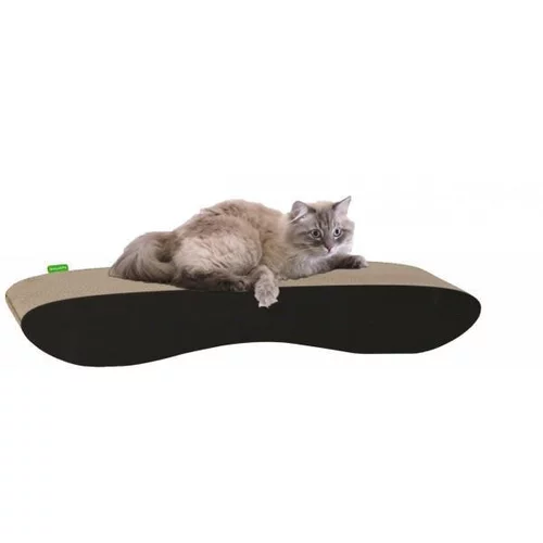 Loisirs jardin：Griffoir pour chat coloris noir Wouapy Sofo - 64 x 13 x 25 cm