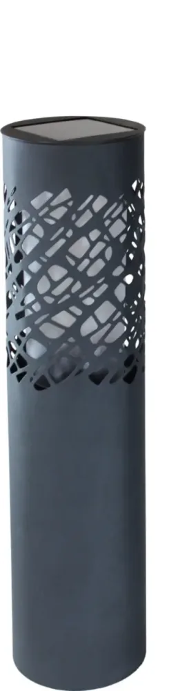 Pour vos envies de jardin:Balise extérieure Mina 20lm coloris gris - 39 cm