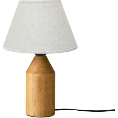 Lampe à poser en bois et PVC Serenity (Modèle 1)