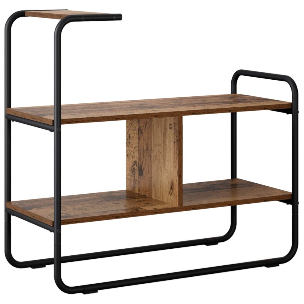 vidaXL Table console Bois ancien 80 x 35 x 75 cm Bois d'ingénierie