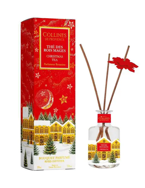 Pour vos extérieurs:Bouquet parfumé Thé des rois mages Collines de Provence - 100 ml