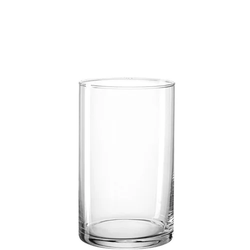 Extérieur plaisir:Vase cylindrique en verre transparent Montana Basic taille S - H 20 cm