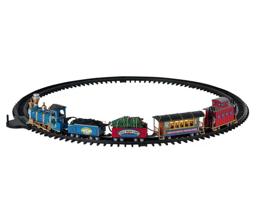 Une solution adaptée à l’extérieur:Scénette pour Lemax Caddington village Regional rail road