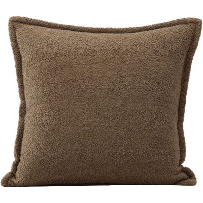Housse de coussin 60x60 cm Tuva (Marron)